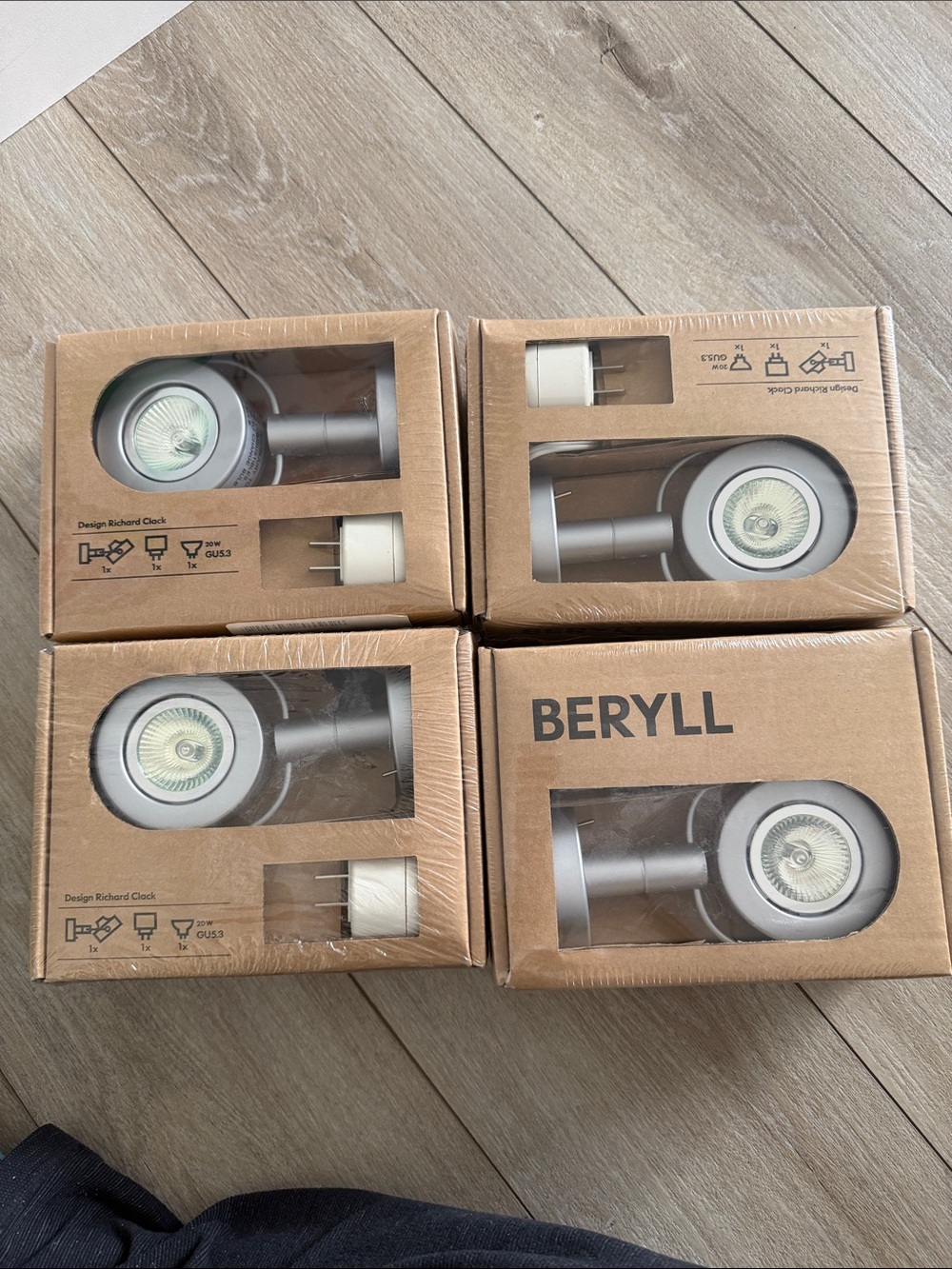 IKEA BERYLL Swivel Spotlight – New Sealed in Original Box (35/pc)